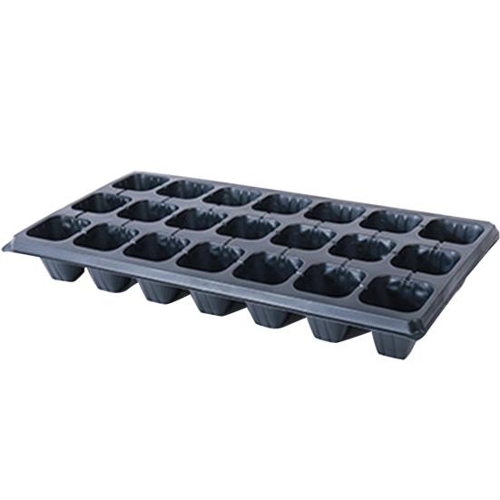 Large Capacity Sturdy Plant Grow Tray Plastic Practical Multi-purpose Planting Pot for Home