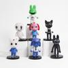 6/12/18 Stück Horror-Spiel Tierklinik Figur Katze Hund Charakter Statue Sammlerstück Schreibtisch Display Spielzeug Weihnachts-Geburtstagsgeschenk