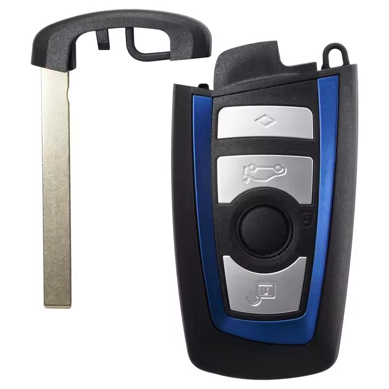 Remote Car Key Fob Shell For BMW F Series 1 3 5 7 FEM/BDC CAS4 CAS4+ X1 X3 X4 X5 X6 F20 F22 F30 M2 M3 3GT 2012-2017 3/4 Buttons