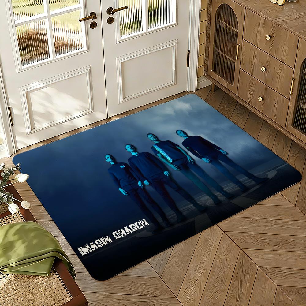 Rock Band Imagine D-Dragons Bones Floor Mat Soft Thickened Non-Slip Bedroom Living Room Door Mat Home Decor Flannel Rugs