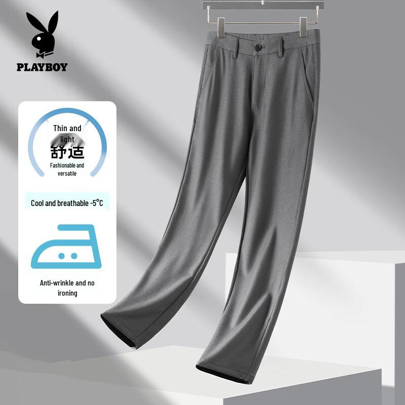 Playboy Men s Business Casual Straight Long Pants 40