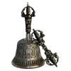 Tibetan Buddhist Meditation Bell and Dorje Set  Shiplies Extra Loud Multi-Purpose Hand Call Bell