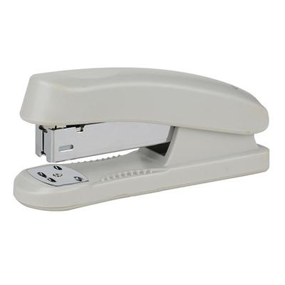 Büroklammergerät Müheloses Ergonomisches Zuverlässiges Schreibtischklammergerät Metallklammergerät für 24 6 Klammern für Schulen Weiß