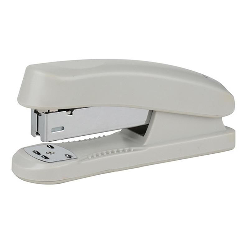 Office Stapler Effortless Ergonomic Reliable Desktop Stapler Metal Stapler for 24 6 Staple for Schools White