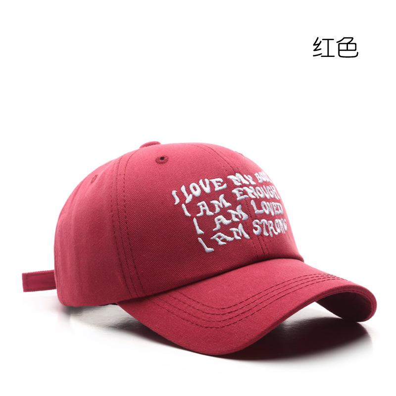   Men Retro Embroidered Baseball Cap Adjustable Casual Cotton Sun Protection Hats Unisex Women Solid Color Visor Spring Hats