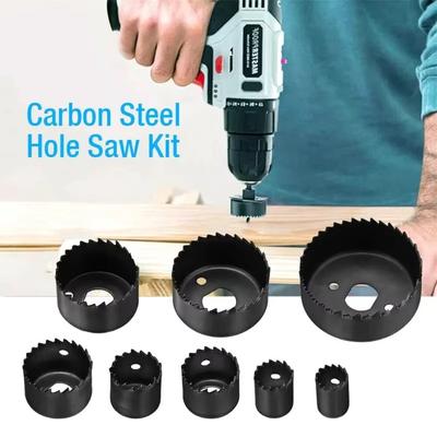 Round Case Cutting Set Kit 19-127 Mm Size Circular Drill Bits Hole Opener Bit  Carpentry Tool