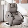 VidaXL Electric Recliner, Relaxation Chair with Adjustable Backrest and Footrest, Living Room Seat, Modern, 3204400