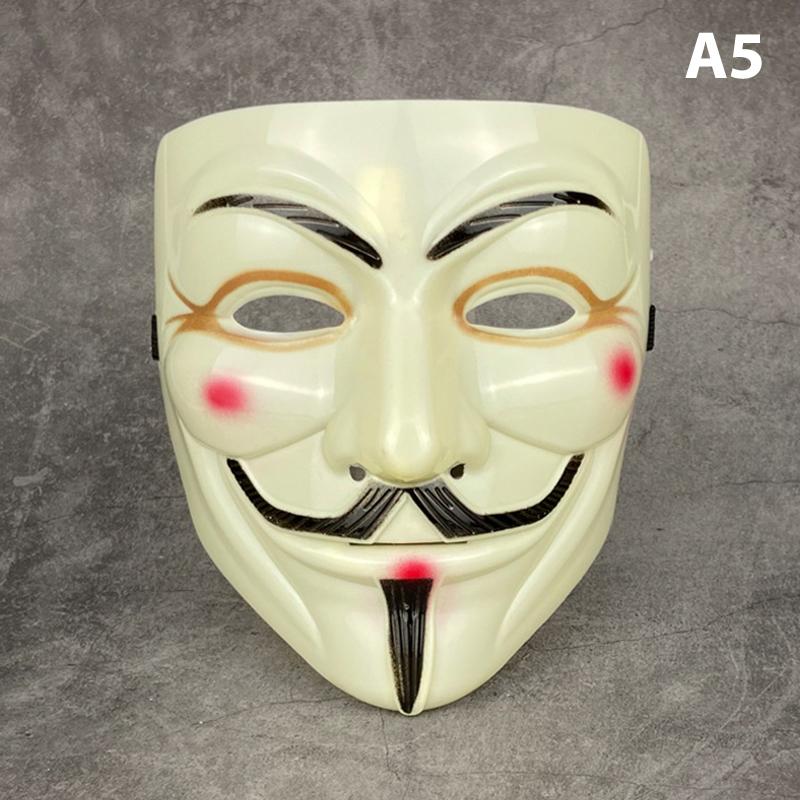 Vendetta Hacker Mask Anonymous Christmas Party Gift For Adult Kids Film Theme