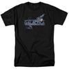 Battlestar Galactica Cylon Persuit T Shirt Licensed Sci-Fi TV Classic Tee Black