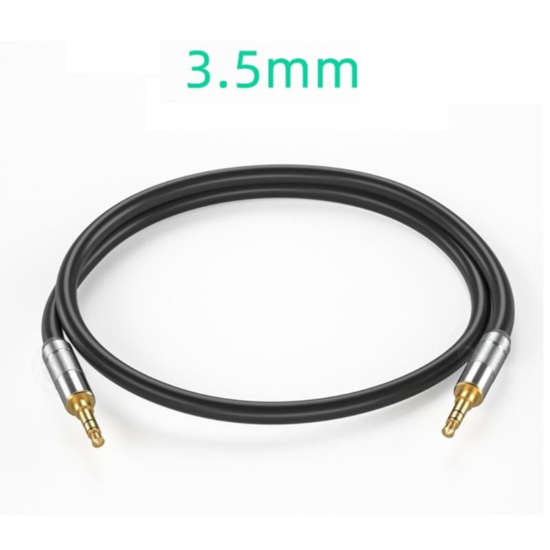 3.5mm Auxiliary Cable With 90 Degree Plugs Male to Male Extension Cord TRS Cable For Car, Tablets, And Home Auditory