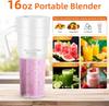Kitchen Appliances Ice Breaker Fruit Blender Mini Rechargeable Cream Bottle Portable Blender