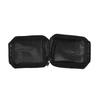 Women Portable Mini Corduroy Sanitary Napkins Storage Bag Travel Solid Color Cosmetic Toiletry Pouch with Zipper