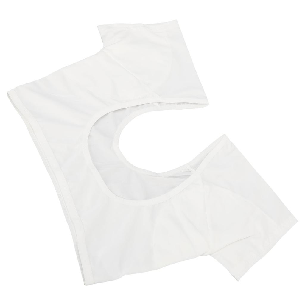 Women Underarm Vest Washable Reusable Short Sve Armpit Guard Vest for Lady