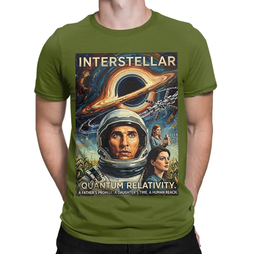 Gargantua The Endurance Broadstroke Sci Fi Tribute Funny 100 Cotton TShirt Iinterstellar Tees Tops For Unisex