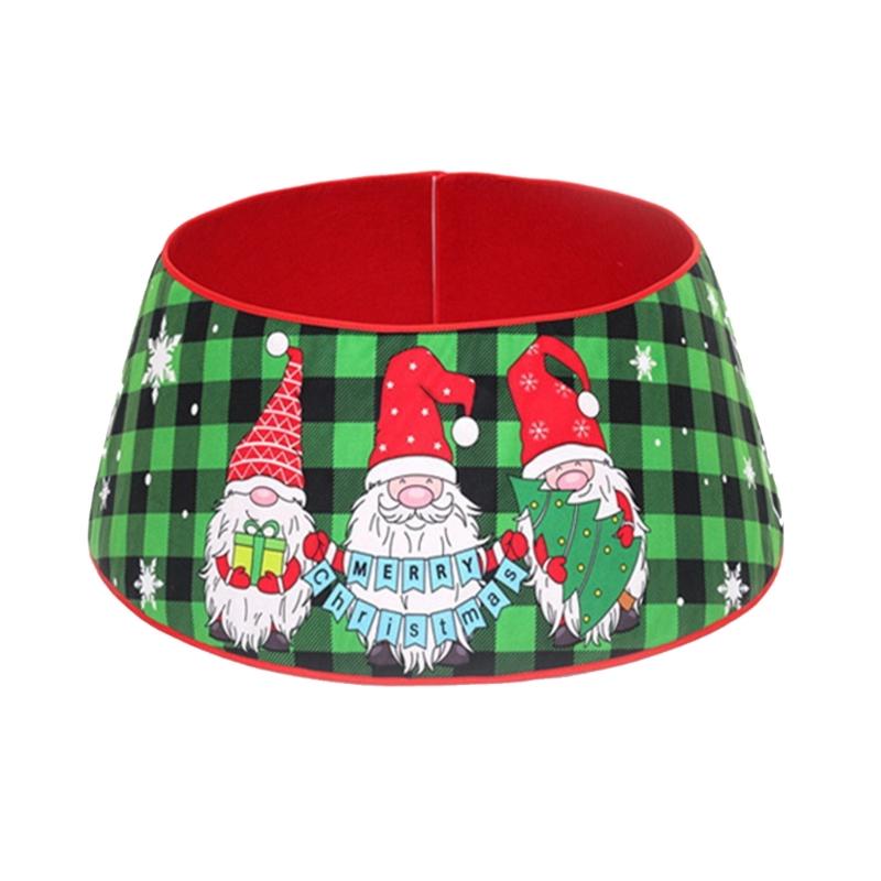 

Christmas Tree Base Cover Sequins Gnomes Christmas Tree Skirt 2024 Holiday Party Home Decorations for Tree Ornament