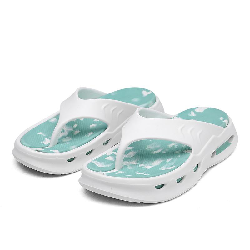 Men's Slippers Flip Flops Summer New Thick Sole Clip Toe Lightweight and Comfortable Casual Sports Beach Slippers