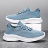Fashionable Summer Breathable Knit Socks Casual Sports Shoes Couples Light Running Shoes for Men