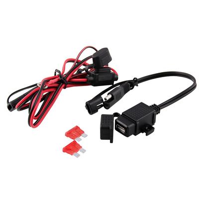 Motorrad-USB-Ladegerät - 12V SAE-Adapter - Wasserdicht für Telefon/GPS