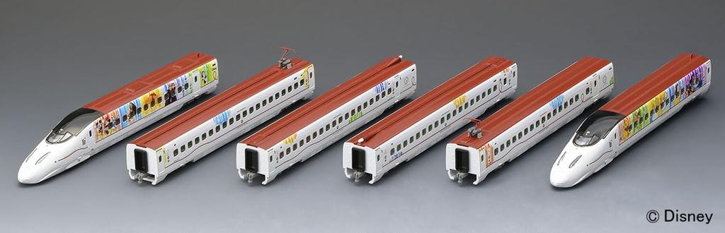 TOMIX N Gauge Special Product Kyushu Shinkansen 800 1000 Series JR Kyushu WAKU WAKU SMILE Shinkansen Set 97945 Railway Model Train