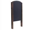 Double-Sided Wooden A-Frame Blackboard for Menus and Signs