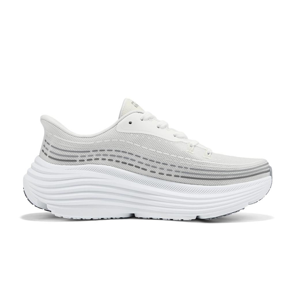Skechers Go Series Comfortable Lace-Up Breathable Mesh Cushioning Low-Top Running Shoes Women Sneaker 129488-WGY
