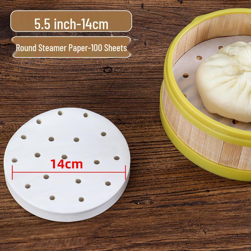 Non-Stick Food-Grade Disposable Steamer Paper for Baozi