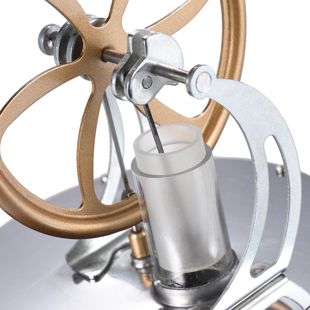 Aibecy Motore Stirling a bassa temperatura Modello motore Kit fai da te giocattolo educativo a vapore termico