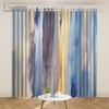 Postmodern Curtain Paint Watercolor Ink Lines Geometric Abstract Curtain Decoration Studio Minimalist Art Living Room Curtain