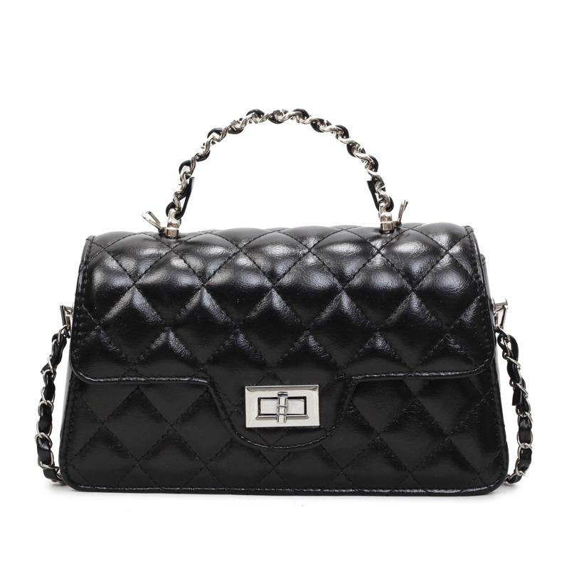 Rhombus Chain Bag Women's Shoulder Messenger Bag Summer New Niche Design Handbag