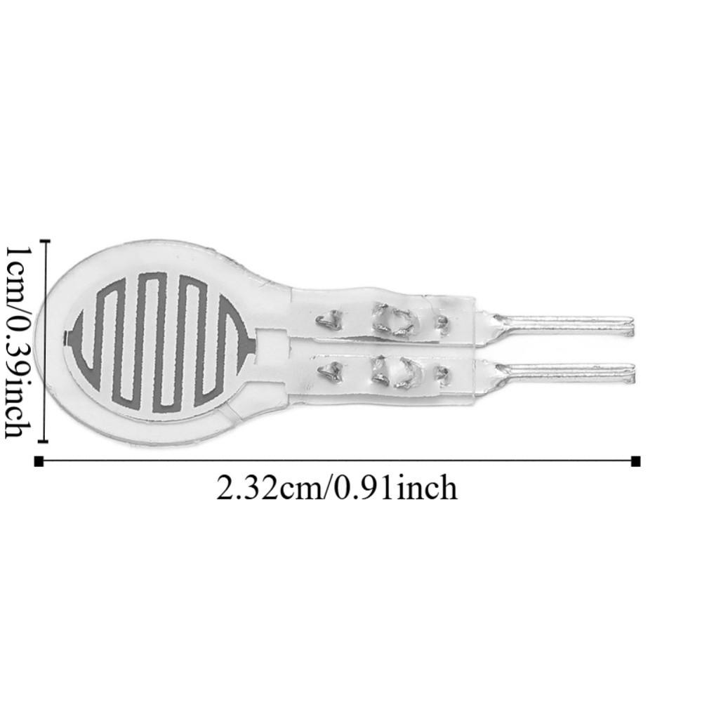 2PCS 0-500g Range Thin Film Pressure Sensor Force Sensitive Resistor  Monitors Physical Phenomena