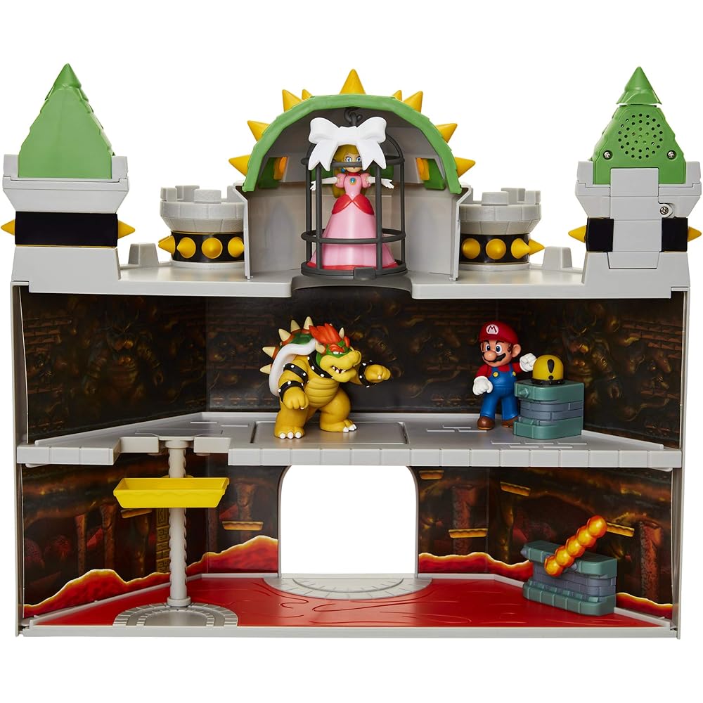 Sanei Boeki (Sanei Boeki) Super Mario Figure Collection DX Playset Bowser Castle, FPS-002