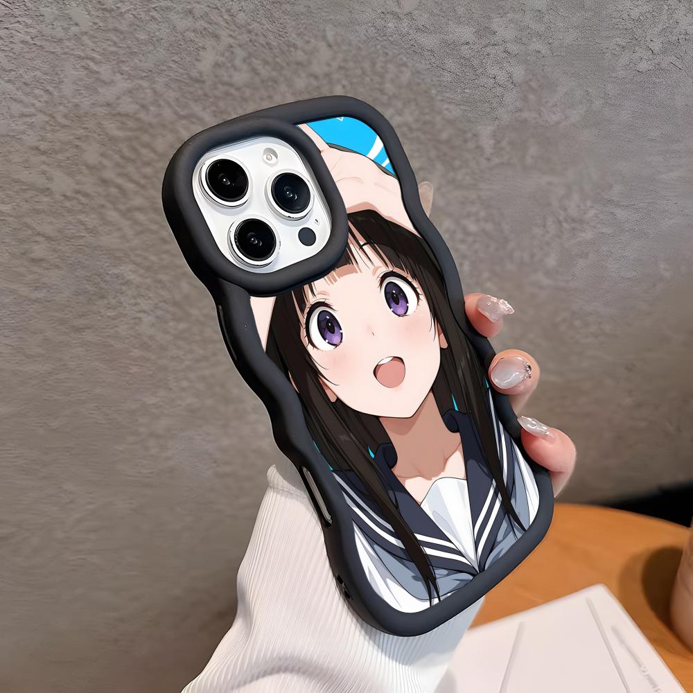 Hyouka Chitanda Wavy Edge TPU Handyhülle für iPhone 17 16 15 14 13 12 11 Air Pro Max Plus Bunte Hülle