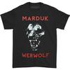 Men's Marduk Werewolf T-shirt Small Black
