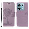 For Xiaomi Redmi Note 13 5G Cell Phone Case Imprinted Leather Cover