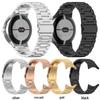 Qingfeng Stainless Steel Watch Band for Google Pixel Watch 1/2/3 - Three-Bead Design, 41/45mm