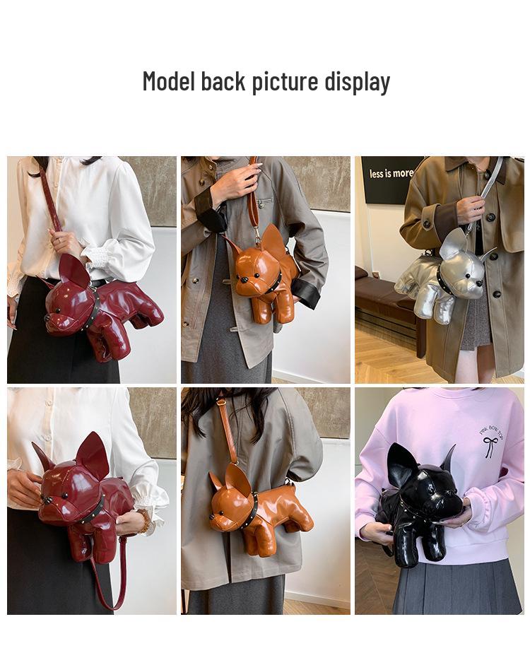 Crossbody Influencer Puppy Doll Bag: Trendy Sweet & Spicy Style Fashion Shoulder Accessory for Women