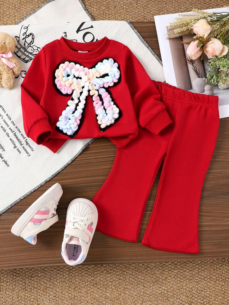 Evropská a Americká vínově červená mikina s dlouhým rukávem a tepláková souprava pro dívky