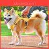 Pet Nylon Reflective Harness For Dogs With Adjustable Fit And Leash Attachment For Outdoor Walks