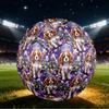 1pc Royal Canine Magic Size 5 Soccer Ball Professional Lightweight Durable Match Training Football Indoor &Outdoor Sports BallTraining Ball Y77