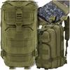 Tactical Military Backpack 20-35L Survival Universal For Camp Olive