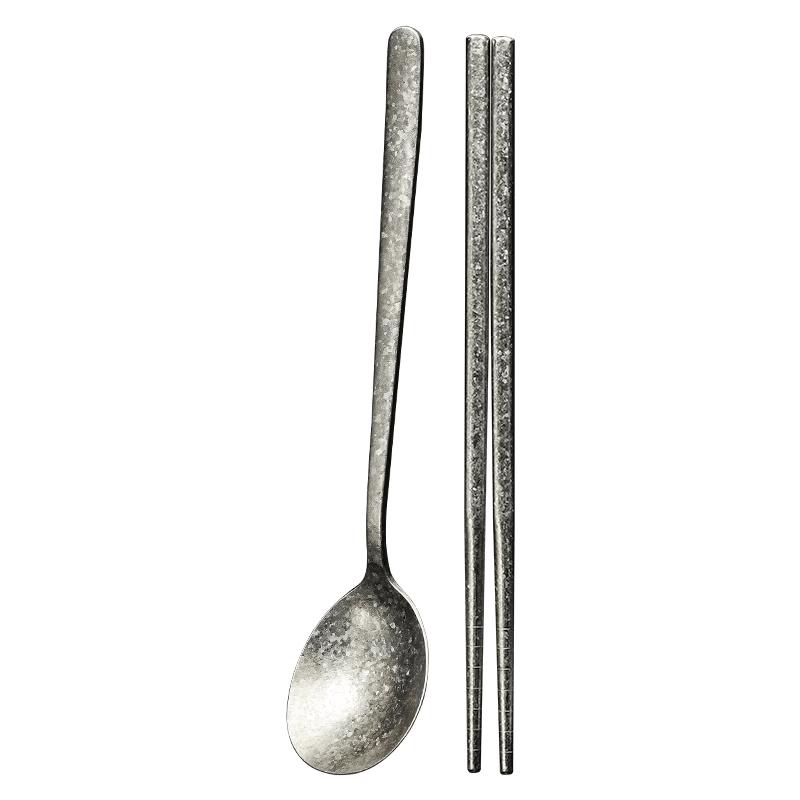 CAMUZ Pure Titanium Portable Chopsticks and Spoon Set