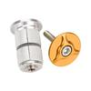 Aluminum Alloy Bike Stem Headset Lightweight Multiple Colors Available Headset Top Cap for 1 inch /1.25 inch forks