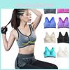 Seamless Shockproof Zipped Padded Running Yoga Bra For Ultimate Comfort And Support