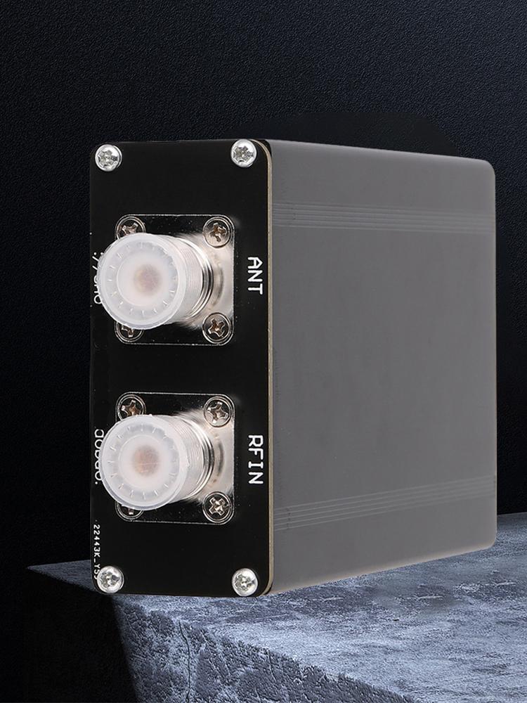 1.8-50MHz Mini Automatic Antenna Tuner 3.2 Firmware Programmed by N7DDC 7x7 Automatic Antenna Tuner W/ Metal Housing Assembled