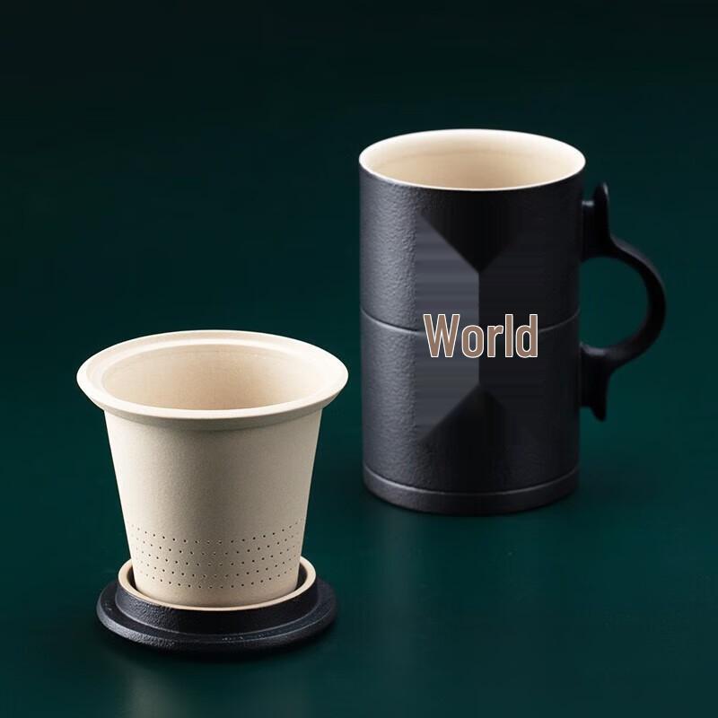 Edenus 'Holding the World' Automatic Silver-Lined Ceramic Tea Set