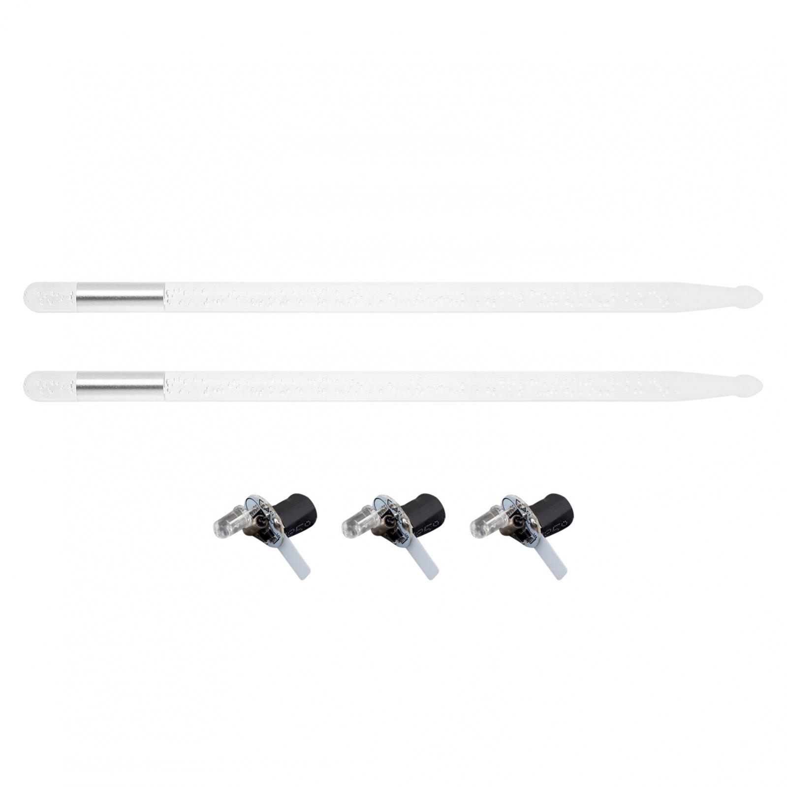 

Noctilucent Glow 5A 13 цветов поочередно в темноте акриловые барабанные палочки для выступлений на сцене серебряный