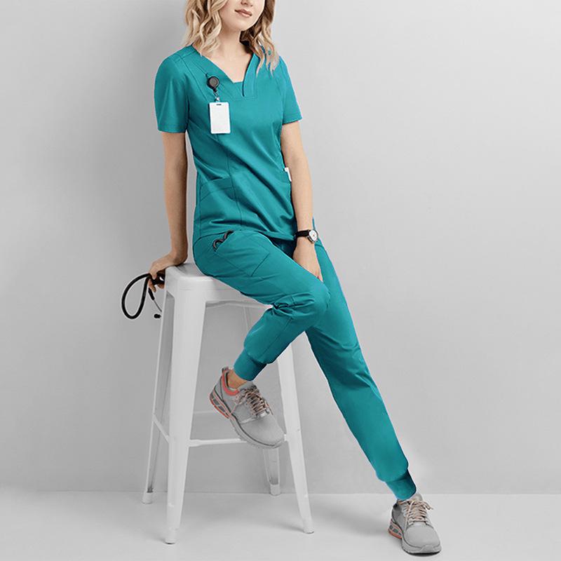 Elastic Quick-Dry Medical Workwear: Lightweight, Washable Gowns for Healthcare and Dental Professionals