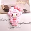 KT Sheep Cartoon Resin Accessories: Pink Cute Cream Glue for Phone Cases, Hair Clips, and Refrigerator Magnets.