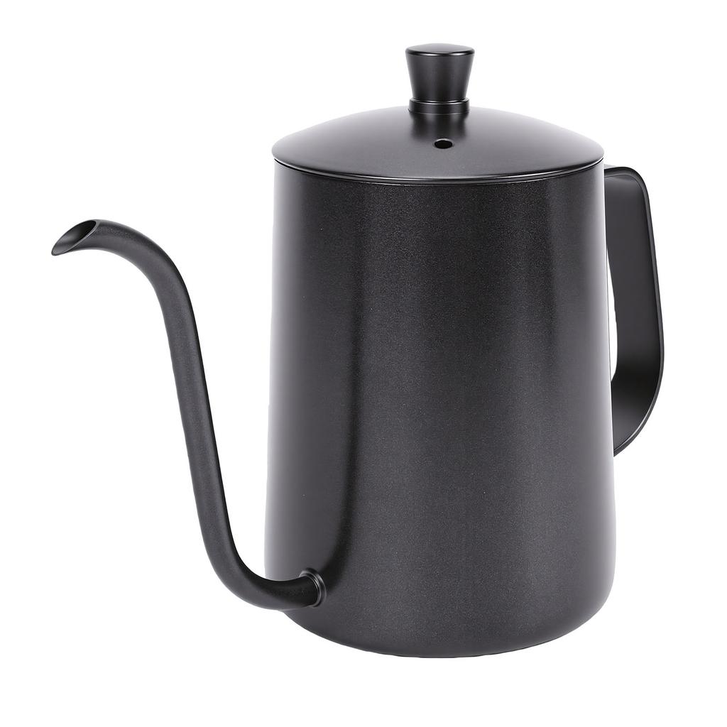 Pour Over Gooseneck Coffee Kettle 600ML Long Narrow Drip Spout Coffee Tea Pot Stainless Steel Water Kettle