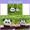 Porte-clés Peluche Panda Football Jouet Pour Enfants Et Adolescents Parfait Pour Sacs Et Décoration de Voiture